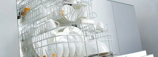 dishes in the dishwasher