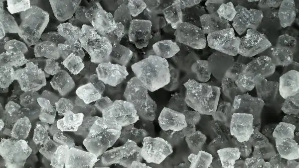 Salt crystals