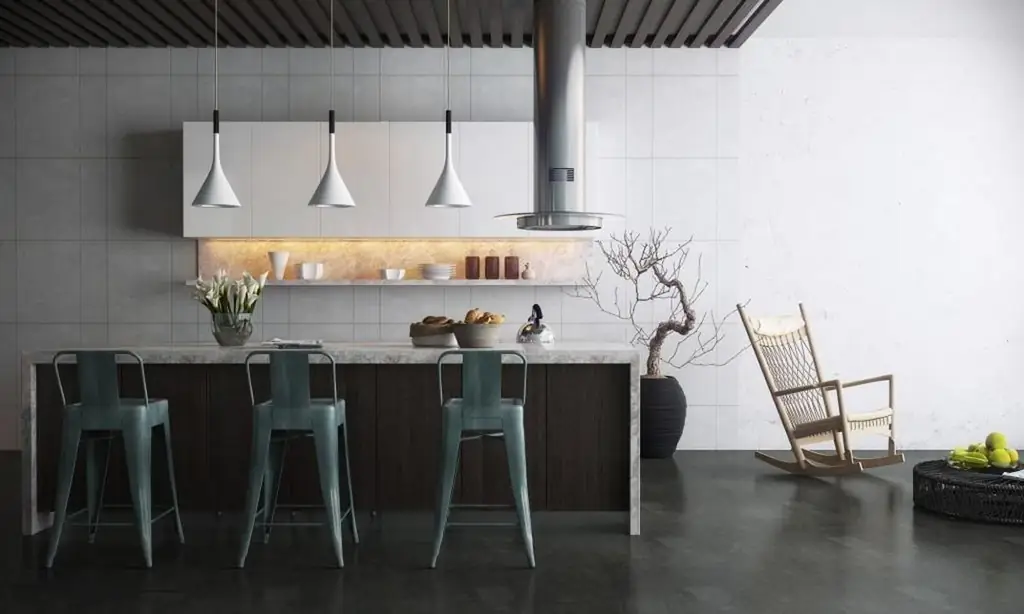 Pendant Lamps For The Kitchen: Selection And Installation Features, Photo