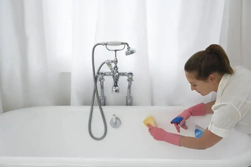 Comment Blanchir Une Baignoire à La Maison, La Nettoyer Au Blanc De La Plaque Jaune, Nettoyer La Saleté Tenace Avec Du Vinaigre, Du Soda Et D'autres Moyens