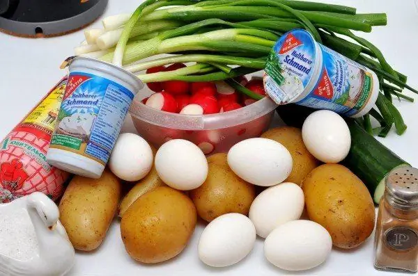 How To Cook Okroshka On Kefir (with Mineral Water, Whey, Kvass), Video And Photos Of Recipes