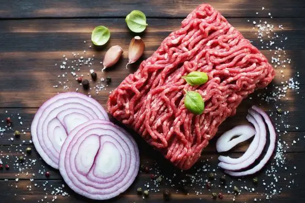 Carne picada mixta