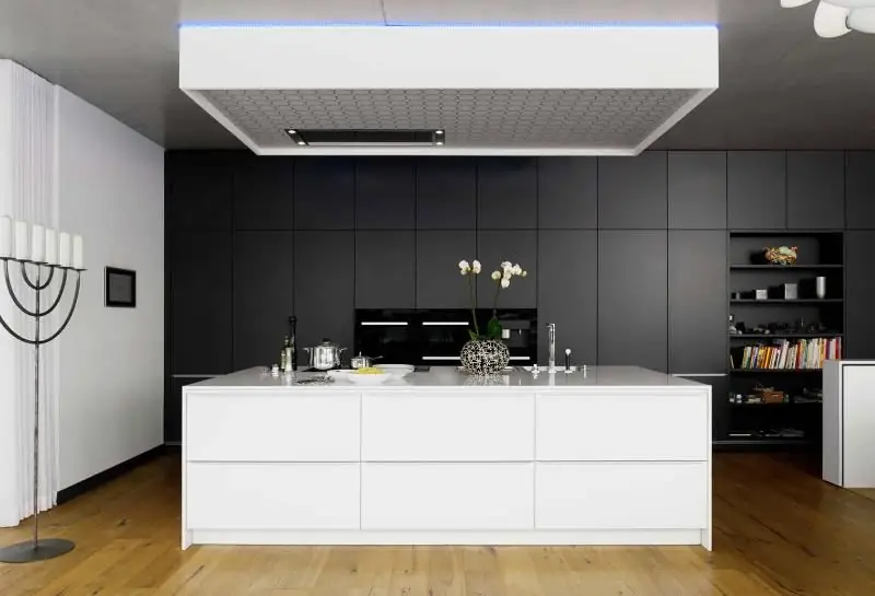 Cucina Con Isola: Opzioni Di Design Per La Sala Da Pranzo E L'area Di Lavoro, Progetti Di Design Con Foto