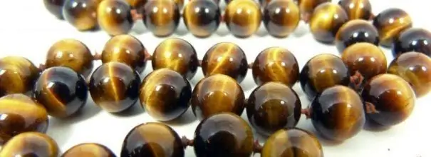 Brown Chrysoberyl Beads