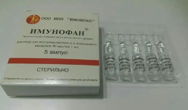 injection d'imunofan