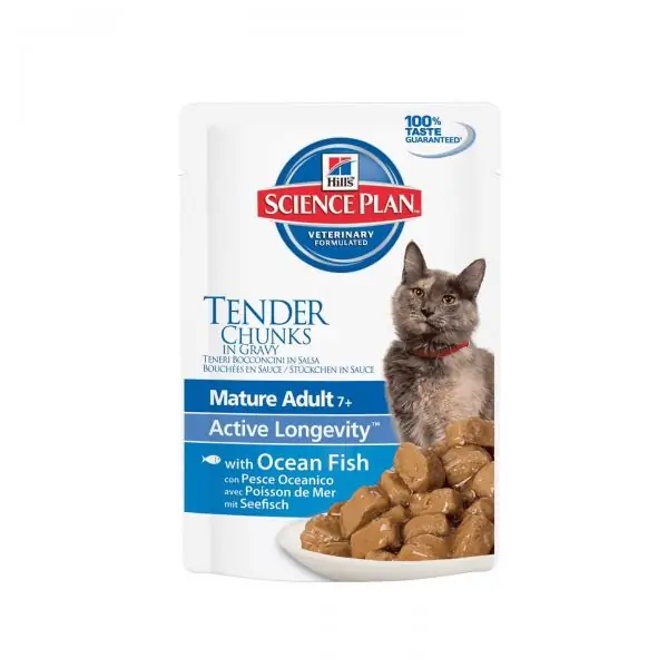 Comida para gatos mayores de Hill's