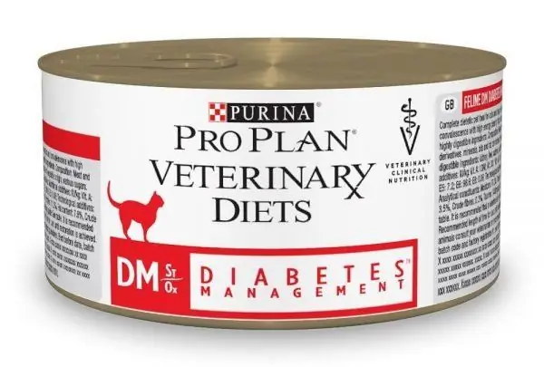 Konservuotas maistas „Purina“diabetikams