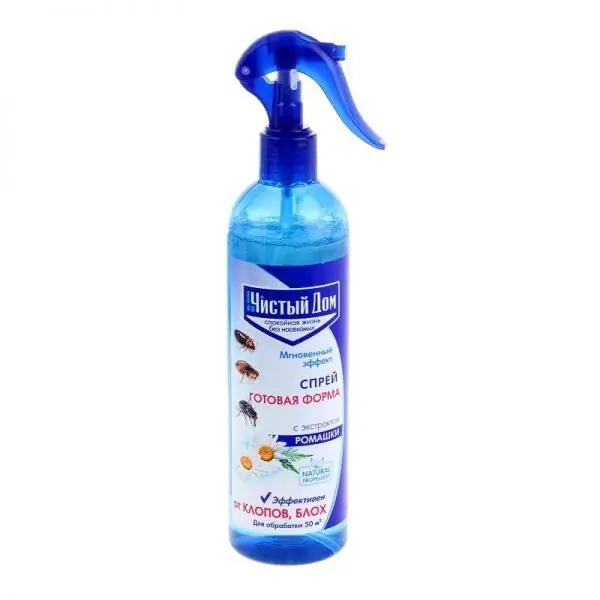 Spray Clean House de pulgas