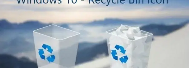 Papelera de reciclaje en Windows 10