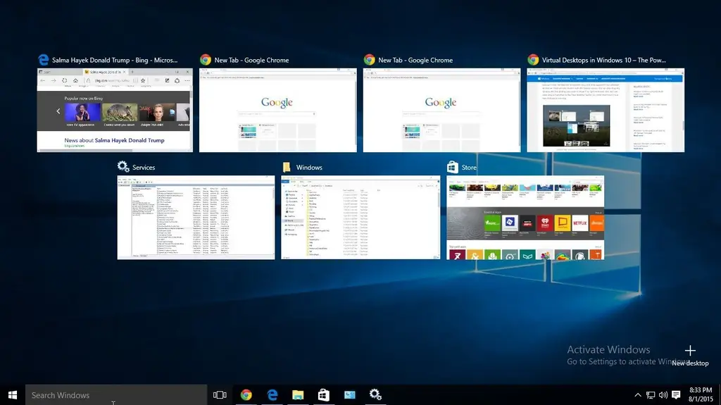 Windows 10 Ish Stoli O'rtasida Almashtirish - Virtual Ish Maydonini Qanday Tashkil Qilish Kerak