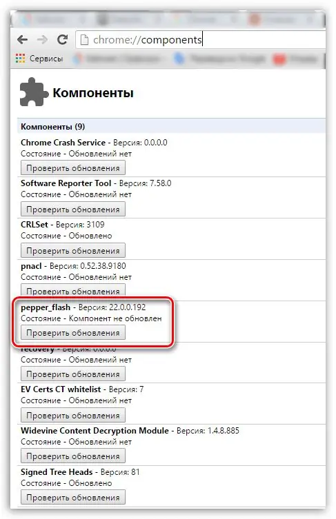 Google Chrome-da PepperFlash yangilanishini ishga tushirish