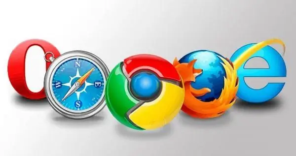 Logos of different browsers