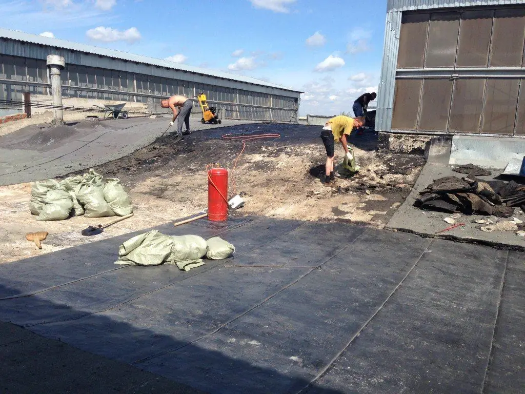 Repair Of The Overlaid Roof, Including A Description Of The Technology And Main Stages