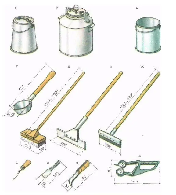 Traditional tool for installing roll roofing