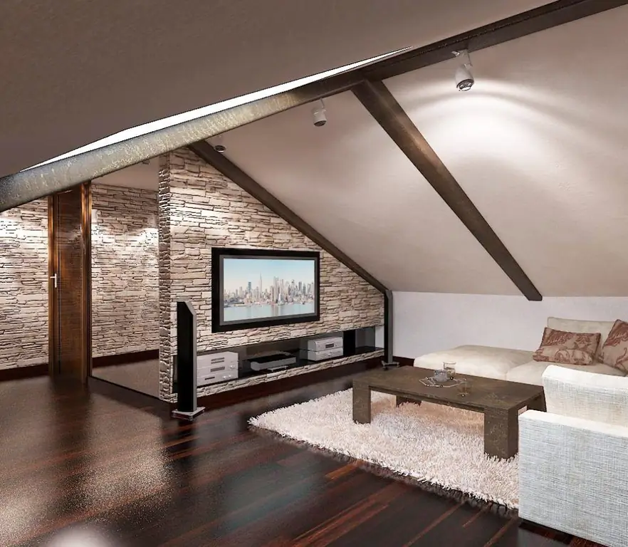 Options For Projects Of Houses With An Attic Roof And Their Design Features