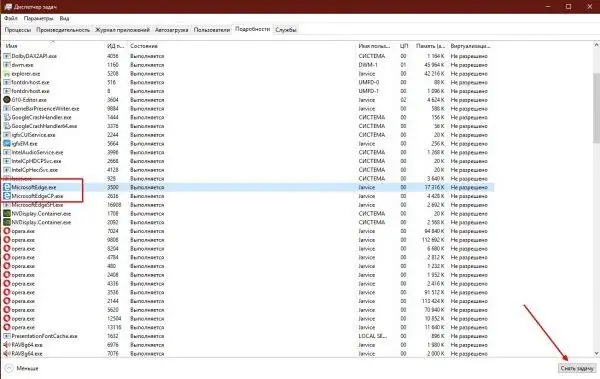 Come disabilitare i processi di Microsoft Edge in Task Manager