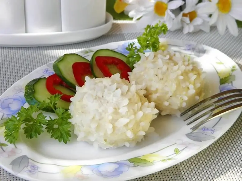 Gehackte Igel Mit Reis: Rezepte Für Gerichte Mit Soße, In Einer Pfanne, In Einem Ofen Und Einem Slow Cooker, Schritt Für Schritt, Mit Fotos Und Videos