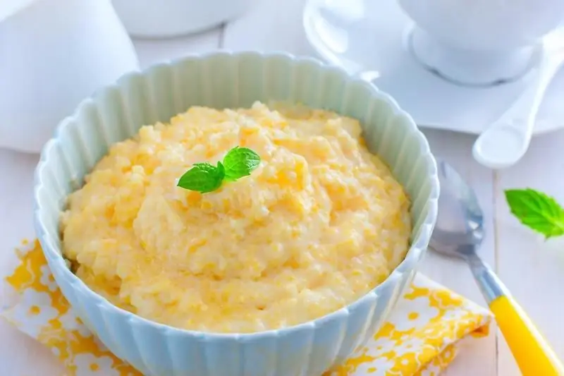 Cara Memasak Bubur Jagung Dalam Susu: Resep Langkah Demi Langkah Dengan Foto Dan Video, Termasuk Dalam Slow Cooker Dan Untuk Bayi