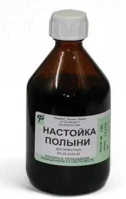 Pharmacy tincture of wormwood