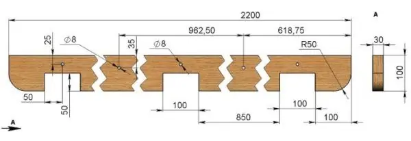 longitudinal bars