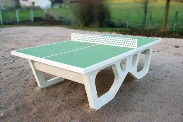 table de ping-pong avec vos propres mains