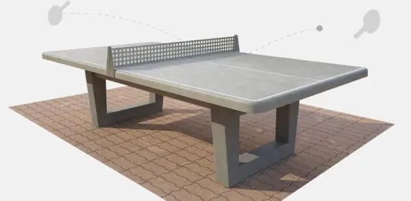 table de tennis d'extérieur