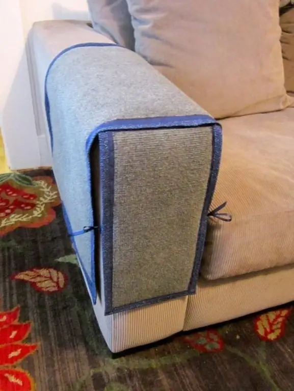 Protective fabric cover for furniture