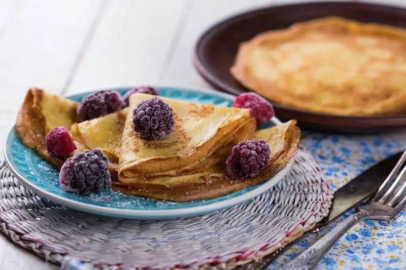 Vegánske Palacinky: Podrobné Recepty Na Palacinky Bez Mlieka A Vajec, S Fotografiami A Videami