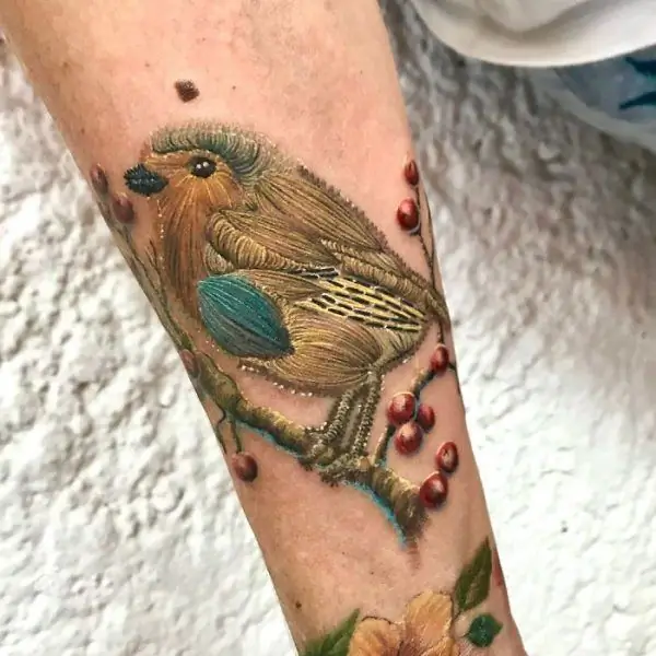 Tatouage, oiseau