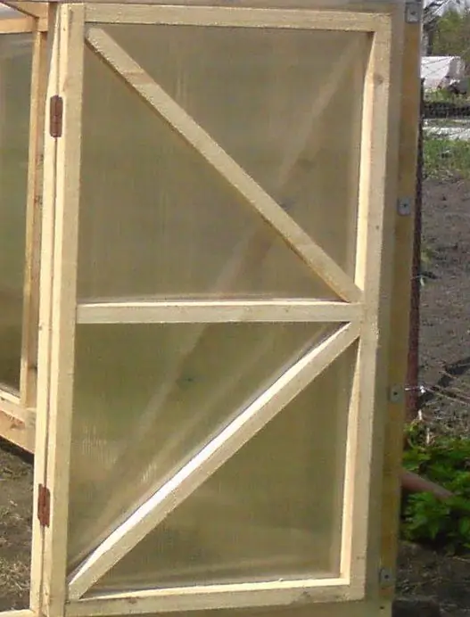 Greenhouse door