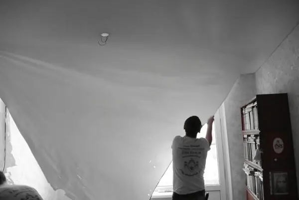 Fabric stretch ceiling