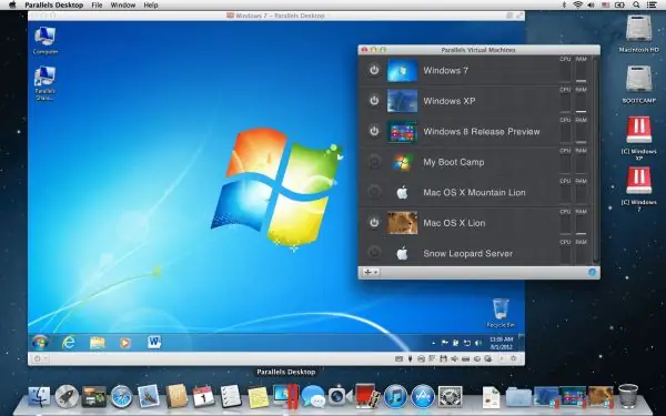 „Windows“virtualizacija „Mac“