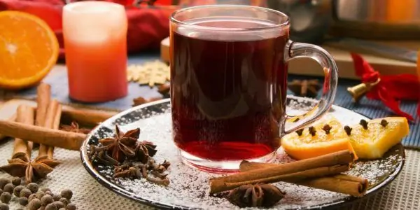 Glühwein nie-alkoholies