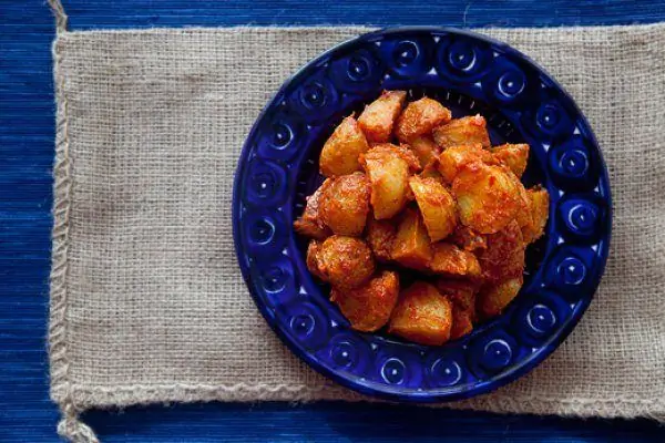 Kartoffeln in Tomatensauce