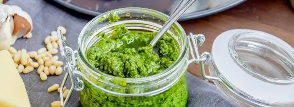 Pesto መረቅ