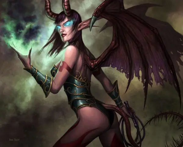 Succubus los ntawm WoW