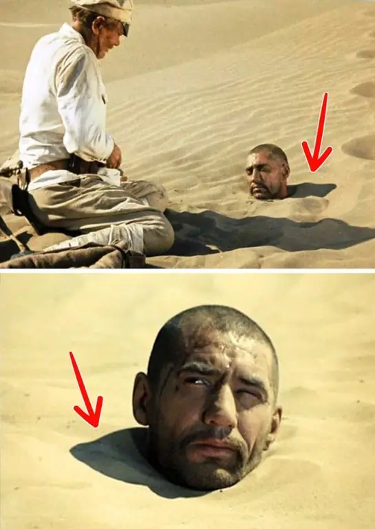 Stills from the movie "White Sun of the Desert"