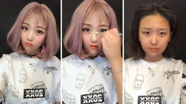 Viral Chinese makeup