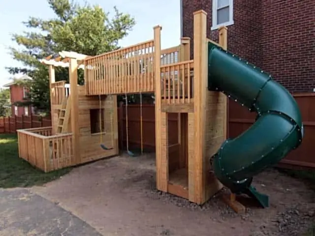 DIY Children's Slide Made Of Wood And Other Materials - Instructions With Photos And Videos