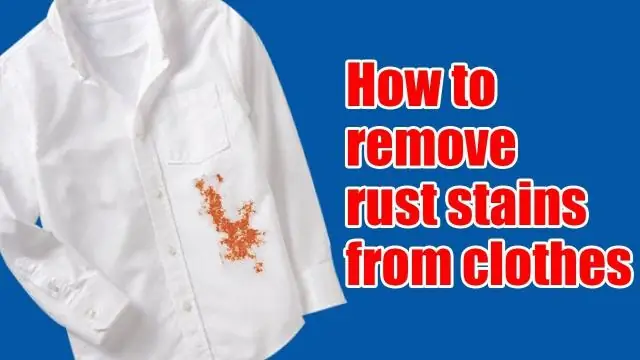 Como Remover Ferrugem De Roupas Brancas Em Casa, Como Remover Manchas